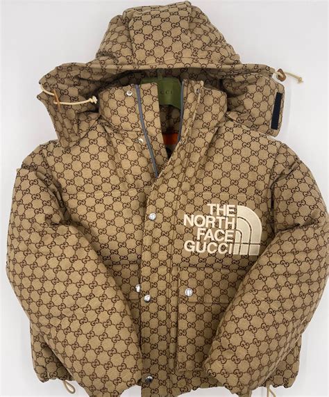 gucci the north face down jacket|the north face gucci collection.